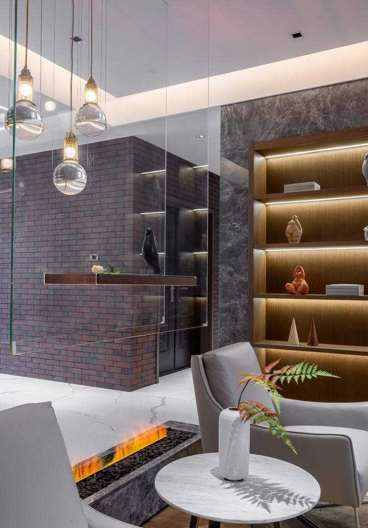 "通透十字轴线，打造浪漫家居空间"-5