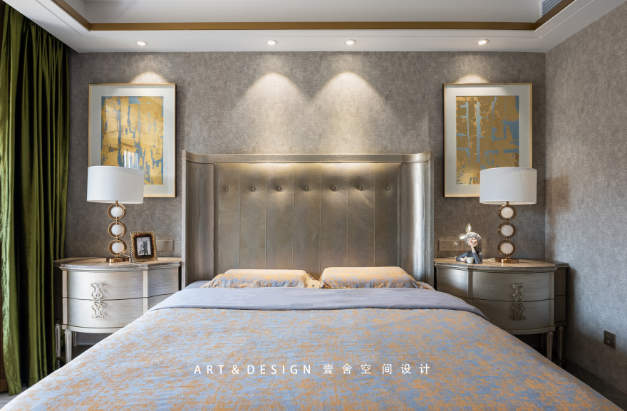 欧式风格套房设计丨中国十堰丨十堰壹舍全案设计中心-31