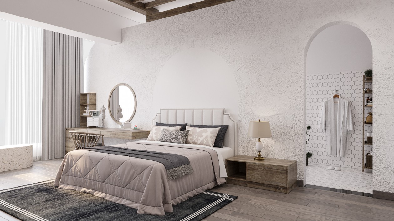 纯白色调空间设计，简约有范儿！-17