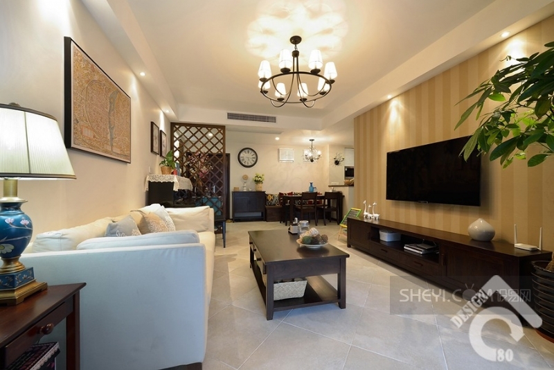 八零年代设计——100平混搭风格公寓-21