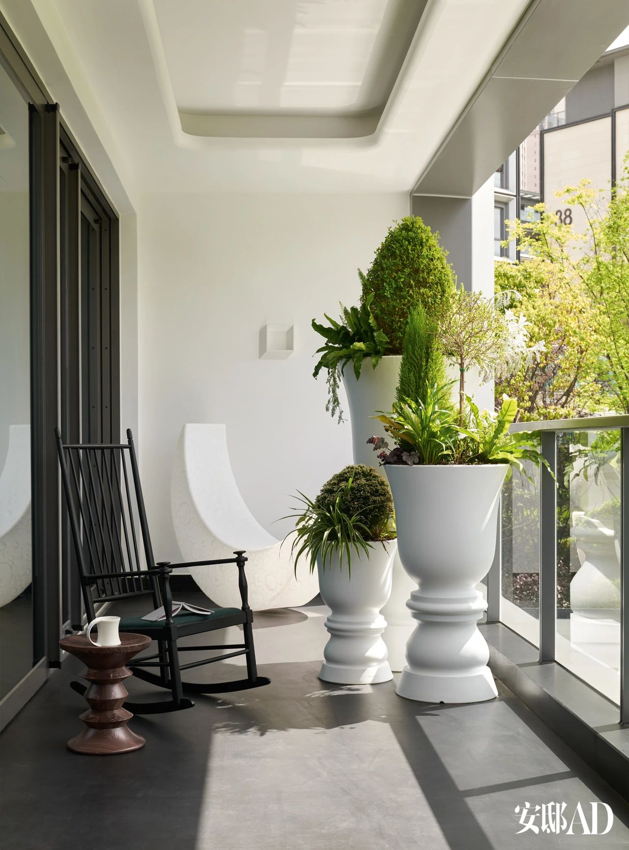 “黑白分明”的美家丨中国重庆丨肆面设计-16