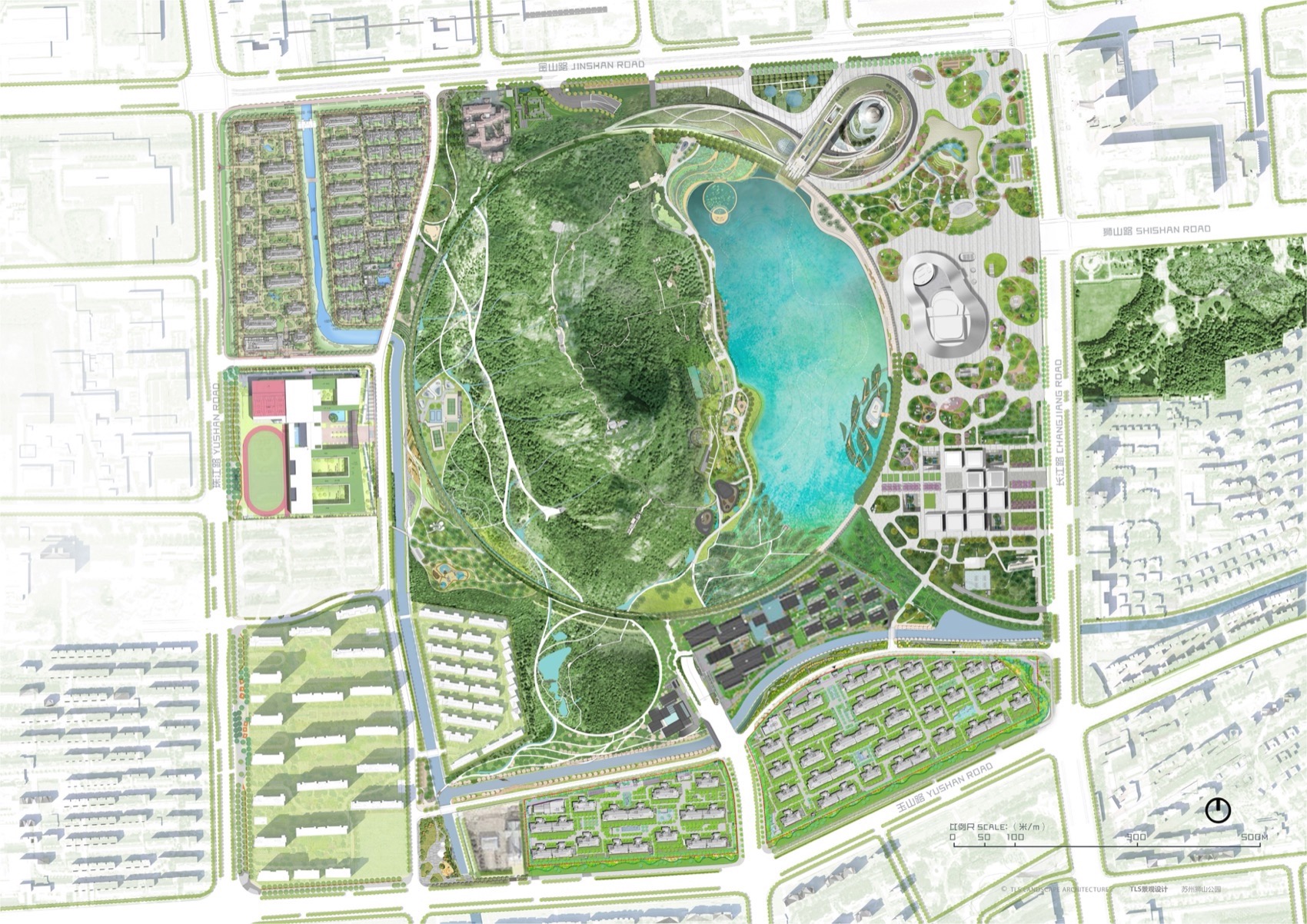 狮山公园丨中国苏州丨TLS景观设计事务所-22