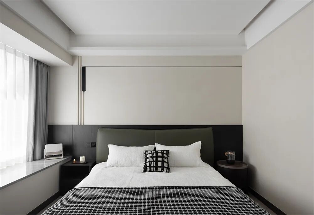 内舍软装丨125㎡现代风四室改两室，放大视野，实现储物自由！-31