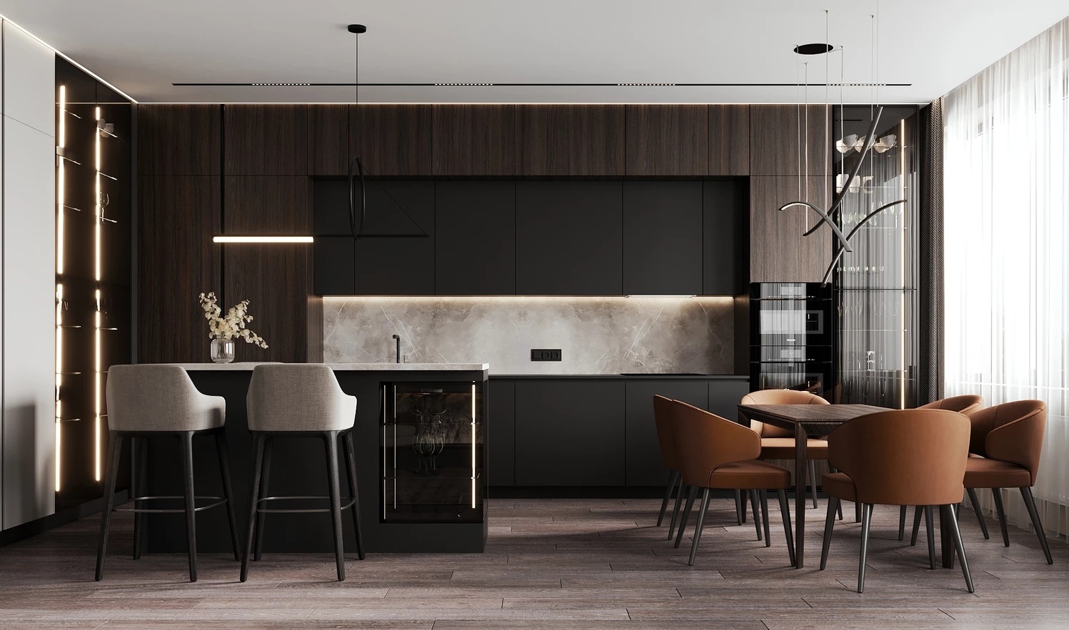 115㎡住宅设计 超时尚、超优雅-9