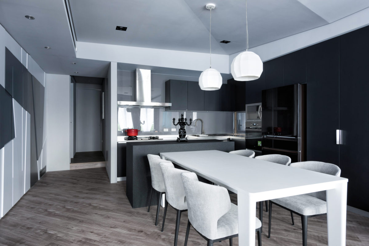 超线——现代感住宅  奇拓室内设计-5