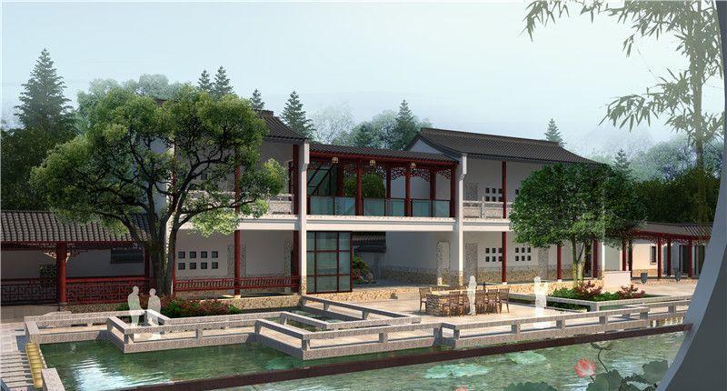 和园围龙屋 | 新中式园林的现代解读-15