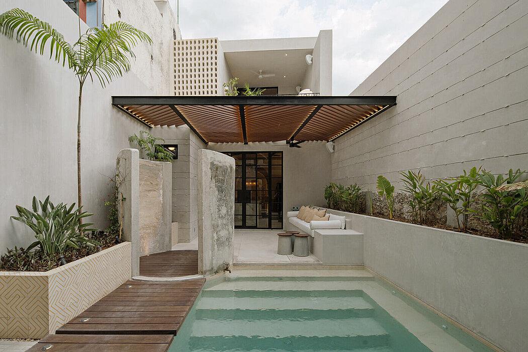 Casa Encanto 历史建筑修复丨墨西哥丨Binomio Taller-1