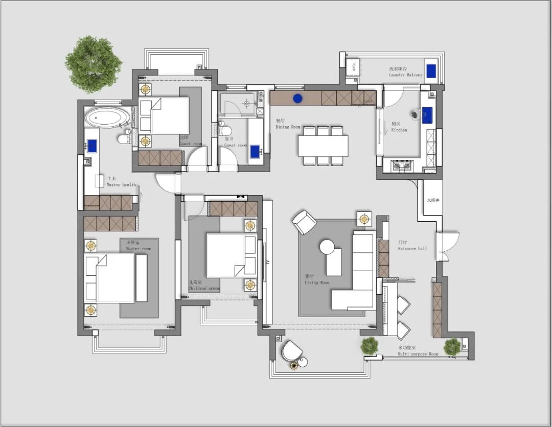 碧水湾·南湖一号丨中国西安丨西野空间设计-72