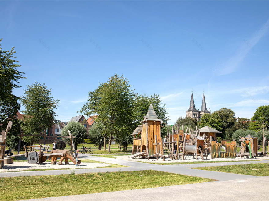 德国克桑滕城墙区的更新改造丨Planergruppe GmbH Oberhausen-3