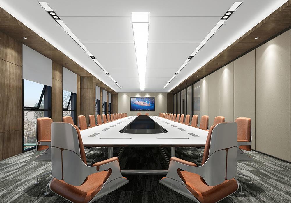 自豪药业现代简约办公室设计-14