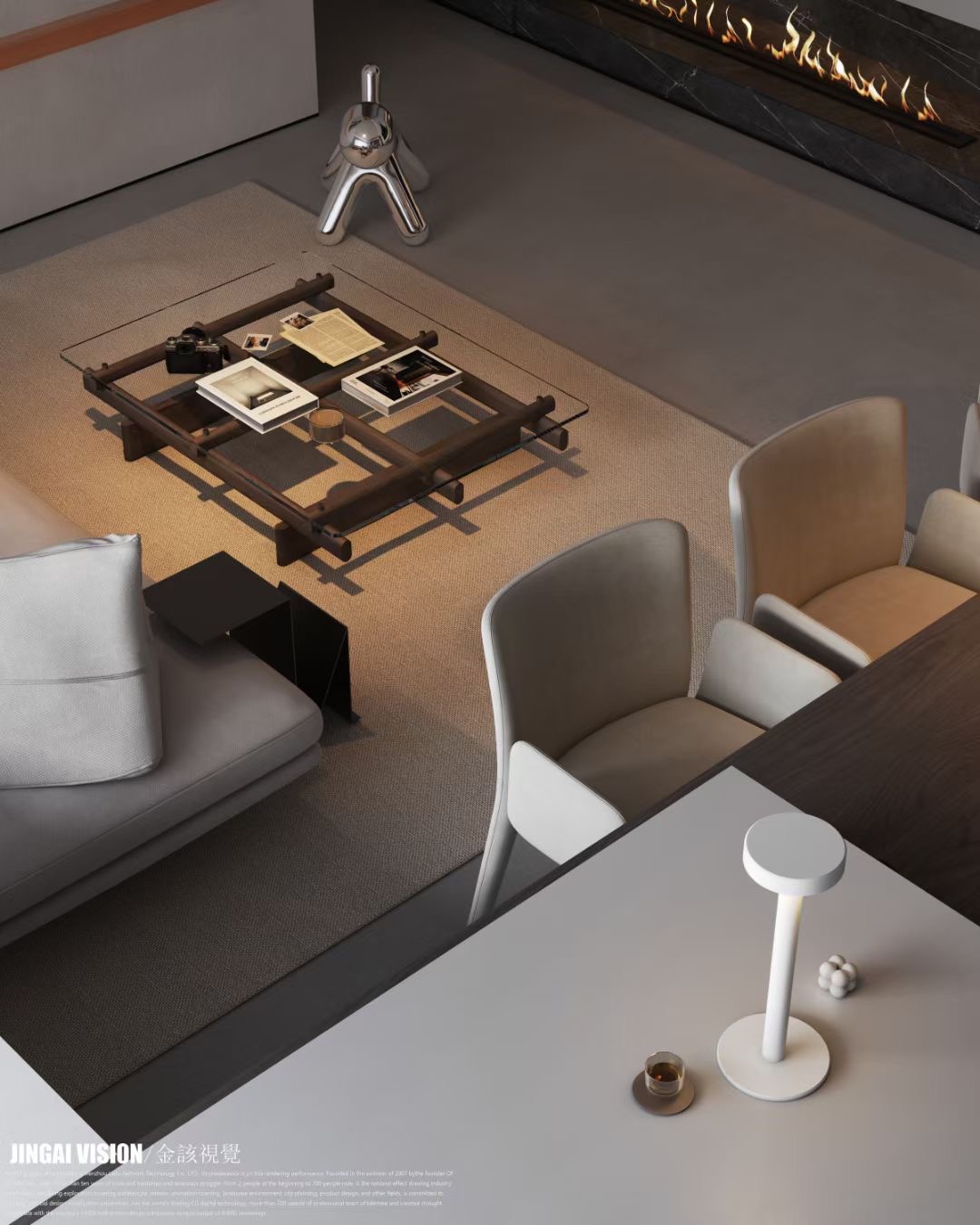 现代极简|暗黑系--金该唐一组作品-7