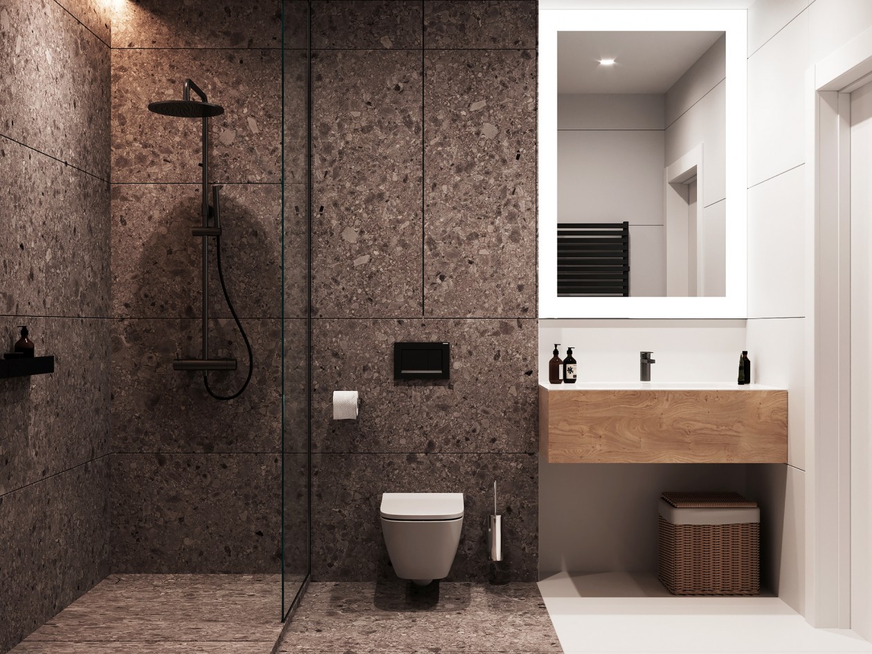 84㎡小户型小公寓，细腻与精致的设计-13