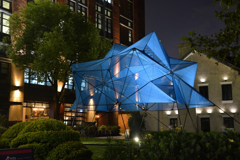 悬浮之境 · 上海愚园路 Cobalt Muffin 艺术装置-38