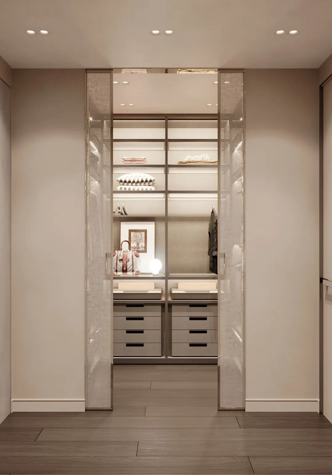 高级灰金属风格住宅丨俄罗斯丨俄罗斯圣彼得堡设计师 Gavriil Verbitsky-24