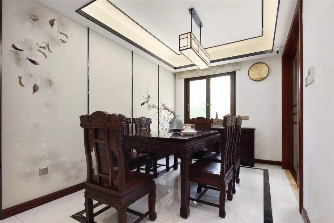 南京融侨中央花园 134㎡现代中式空间，儒雅高贵的美学底蕴-16