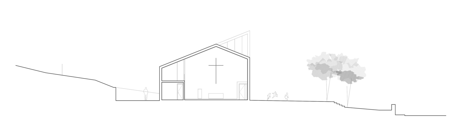 经济实用,融入历史与宗教的乡村教堂设计-46