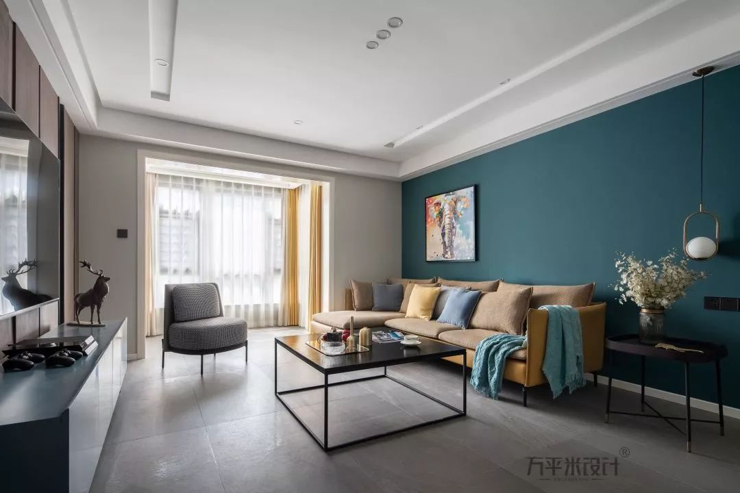 现代轻奢温馨家 | 方平米设计新作,小菠萝三口之家-55