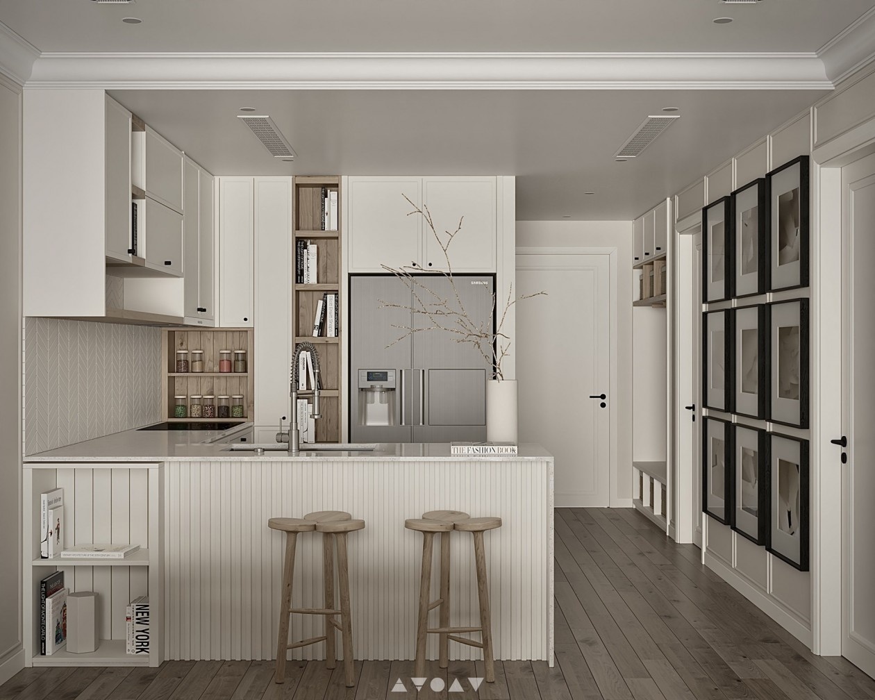 乳白色清新公寓，细腻而质朴-7