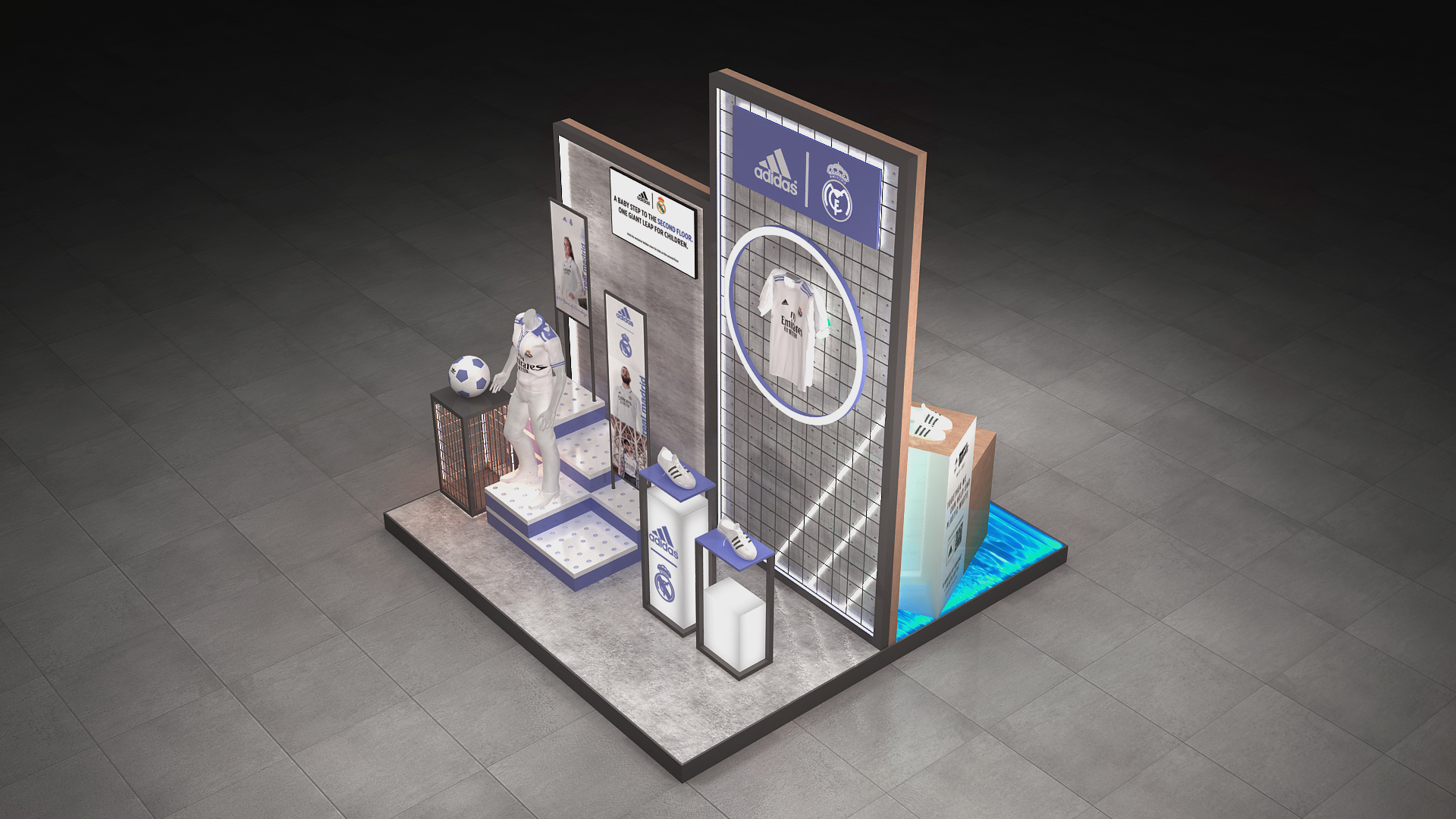 ADIDAS KIDS STORE BOOTH-4