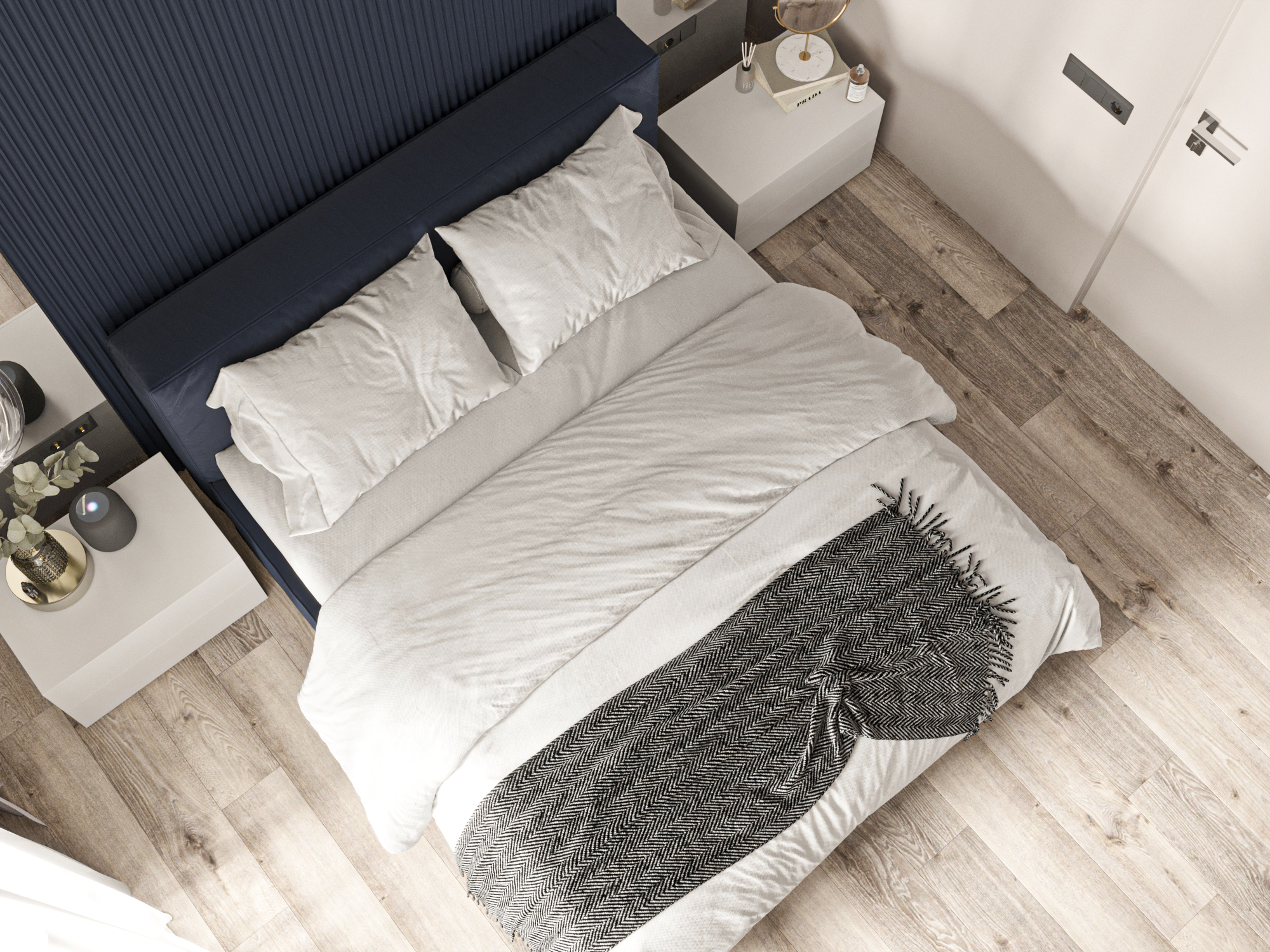 Дизайн-проект Спальни ЖК "Минск-мир" г. Минск-4