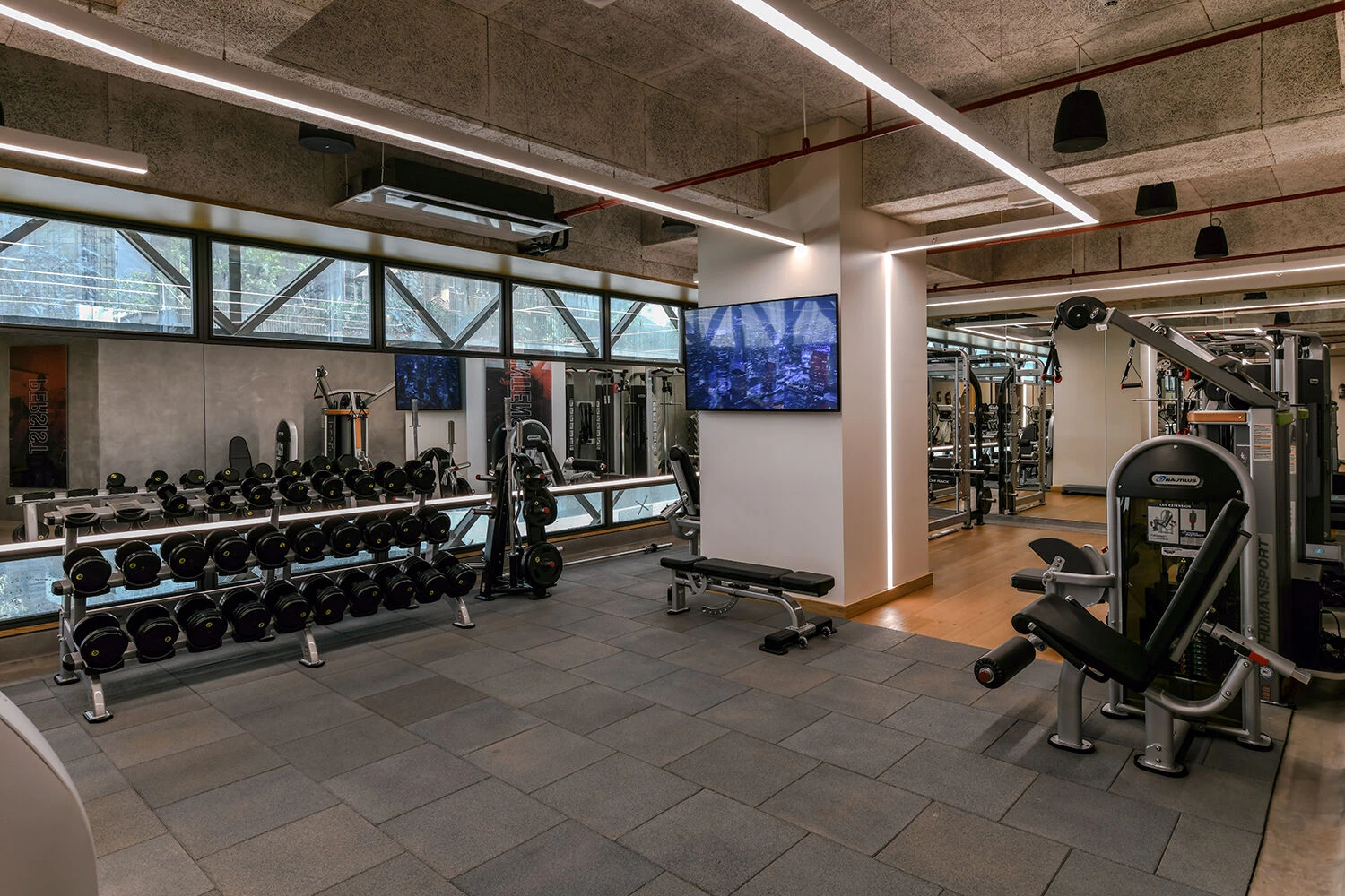 IIFL Cafe,Gym 办公空间设计丨印度丨Alcove Design Consultants-21