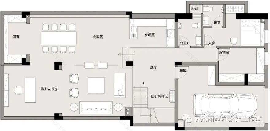 惠州御湾雅墅新中式轻奢风设计-109