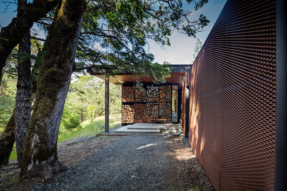 美国林地预制模块度假别墅-15