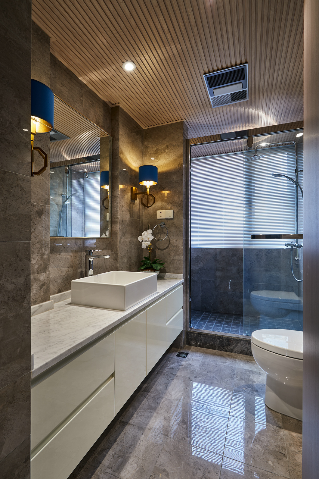 杭州农迁房里的中式世外桃源 | 精致选材与独特品味-35