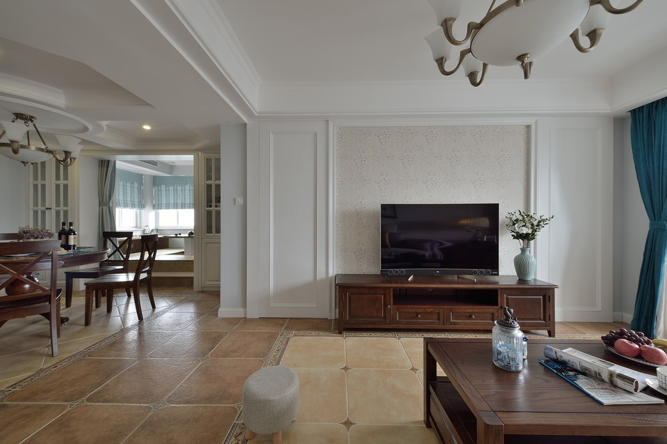 【青绘设计】160平米复式—都市水乡-晚夏-8