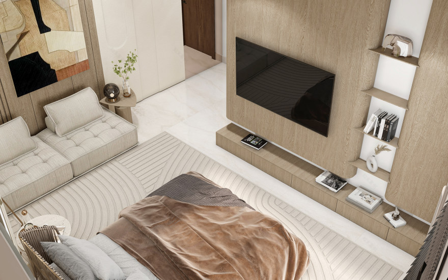 沙特阿拉伯豪华简约风别墅设计丨Alaa Arafa-37