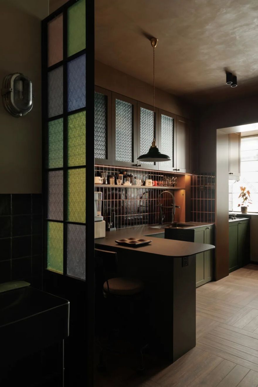 SAS边角边|故宫旁“老破小”变身复古两居-87