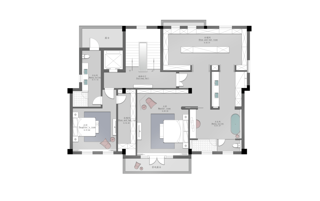 诸暨八达旺庄别墅设计丨中国浙江丨北京尚层装饰（杭州分公司）-85