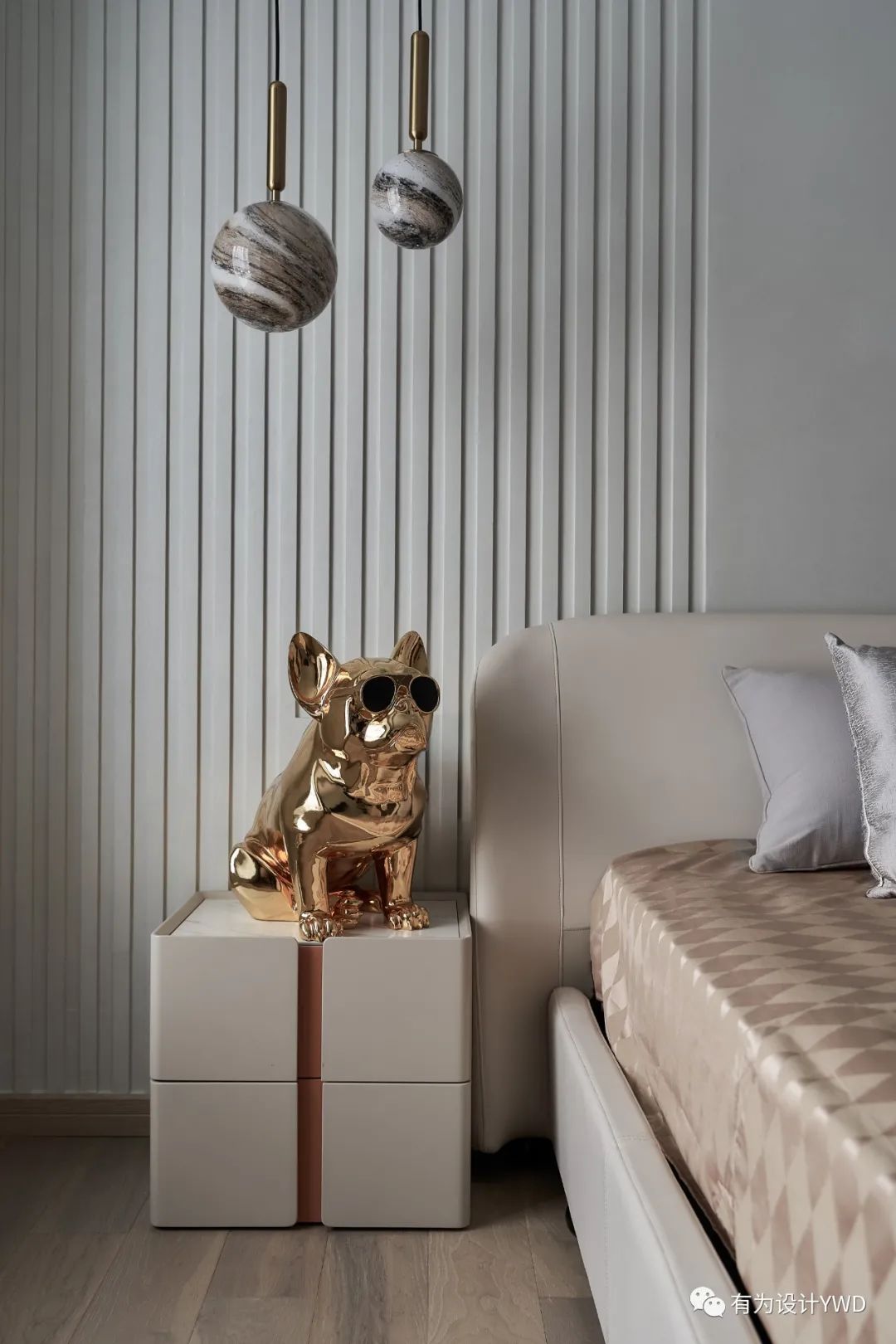 佛山南海中海千灯湖一号，木饰面与大理石的温暖碰撞-55