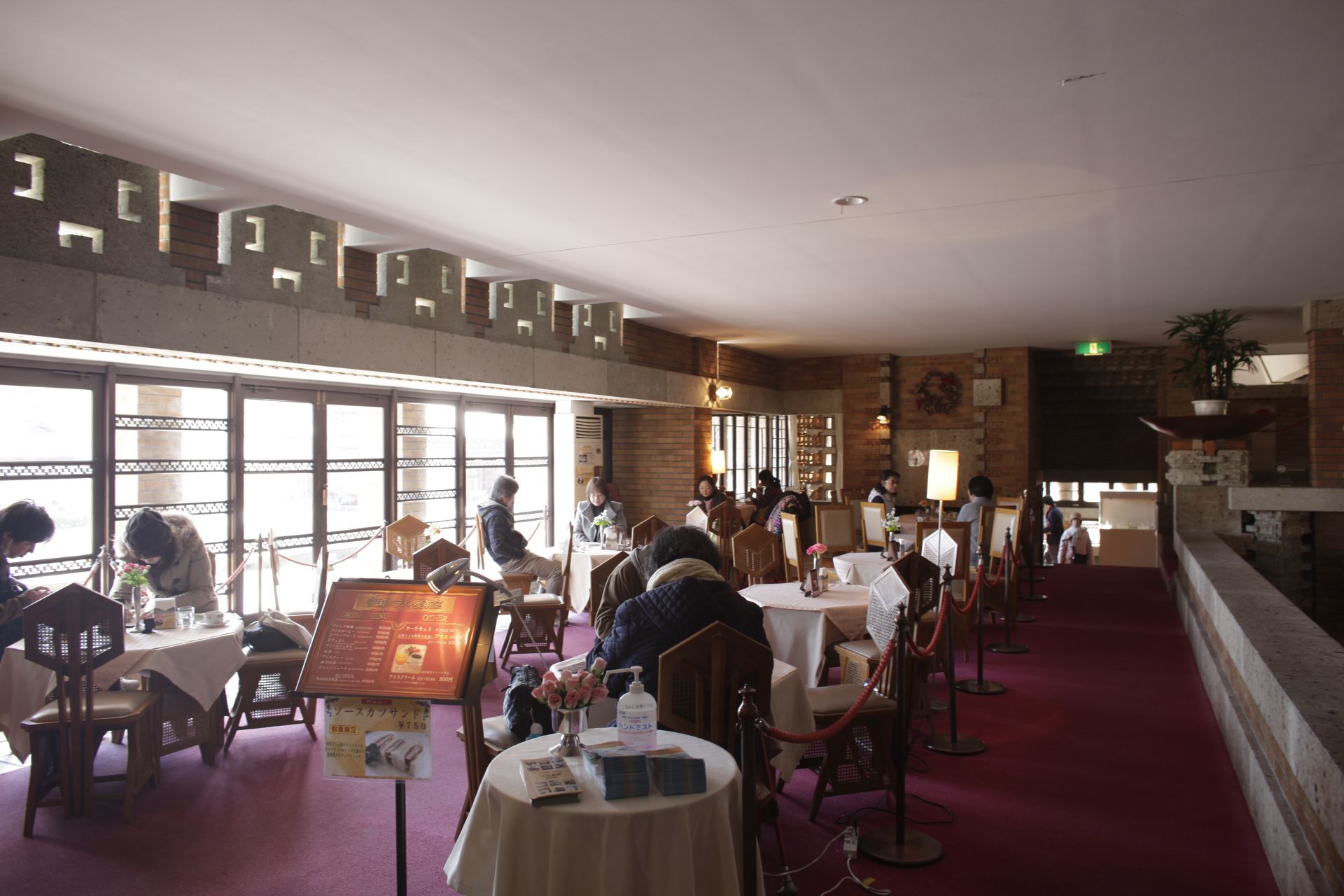 初代帝国酒店本馆丨日本爱知丨弗兰克·劳埃德·赖特-15