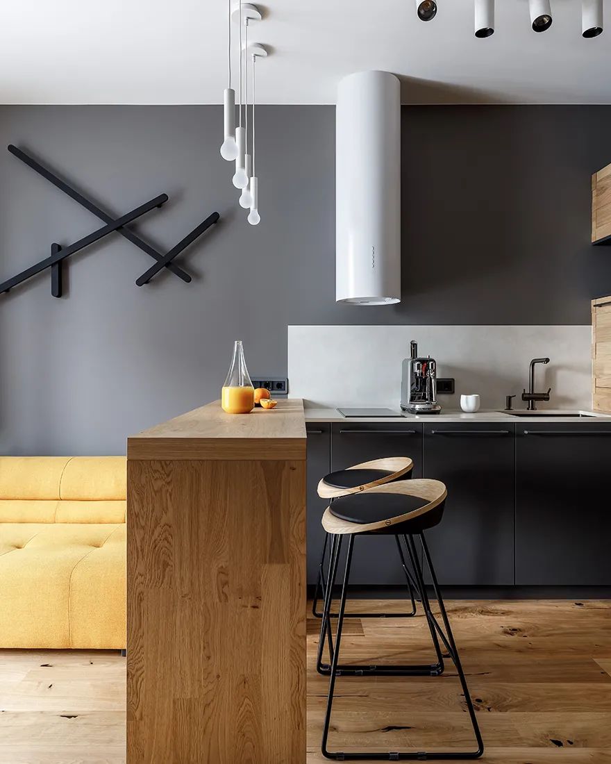 俄罗斯单身公寓设计丨Katya Svanidze-45