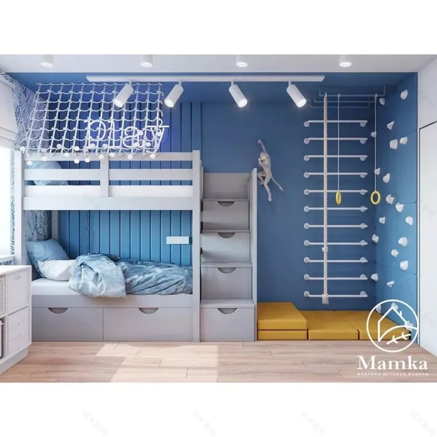 ≡ ➤ Подборка дизайн-проектов детских комнат для мальчиков разного возраста ⋆ ⋆ Фабрика мебели «Mamka™» ᐈ Эксперт детского пространства-5