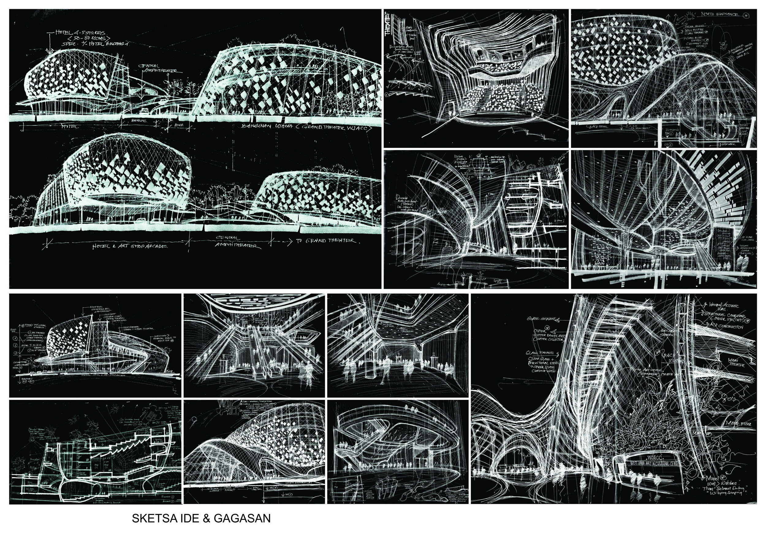 西爪哇艺术文化中心竞赛设计展现地方特色-14