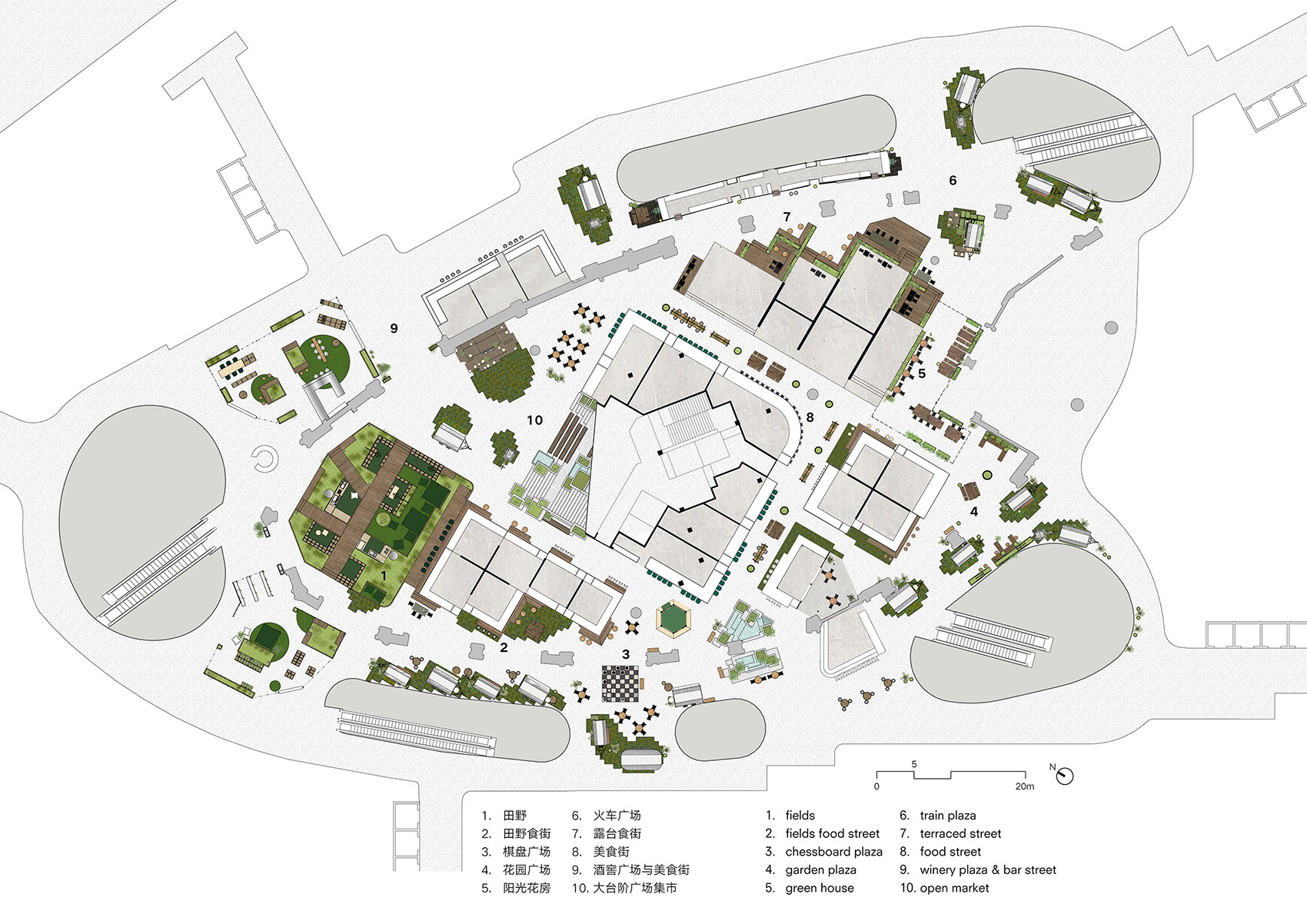 瑞虹新城太阳宫 FOODIE SOCIAL 2·0 南里食集丨中国上海丨nota 建筑设计工作室-54