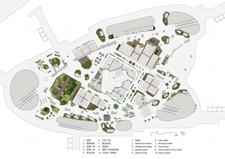 瑞虹新城太阳宫 FOODIE SOCIAL 2·0 南里食集丨中国上海丨nota 建筑设计工作室-54