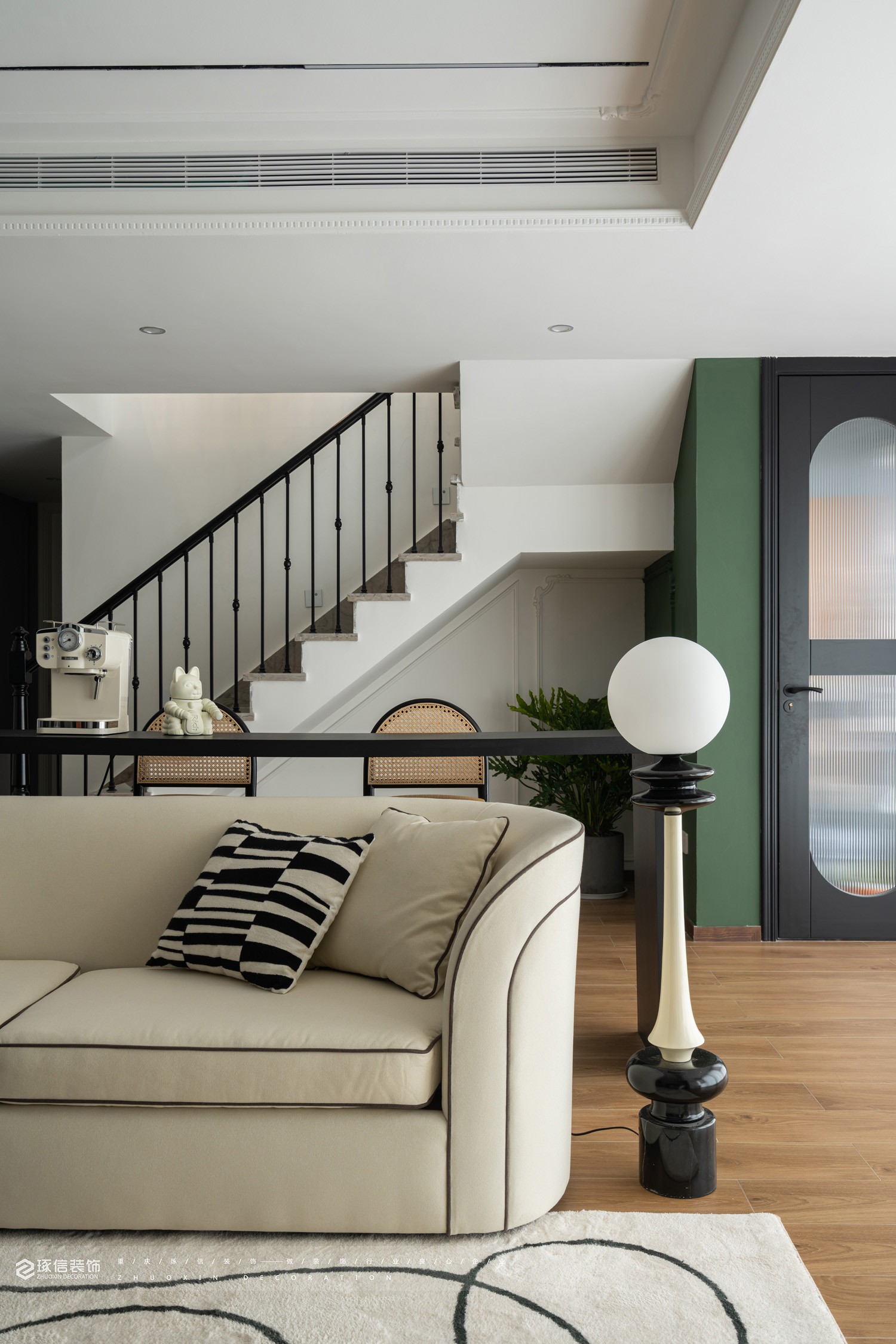 230 平美式混搭之家丨琢信装饰-6