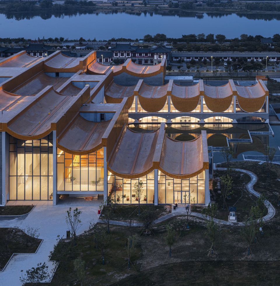 隋唐大运河文化博物馆 | 古今文明对话的现代建筑典范-63