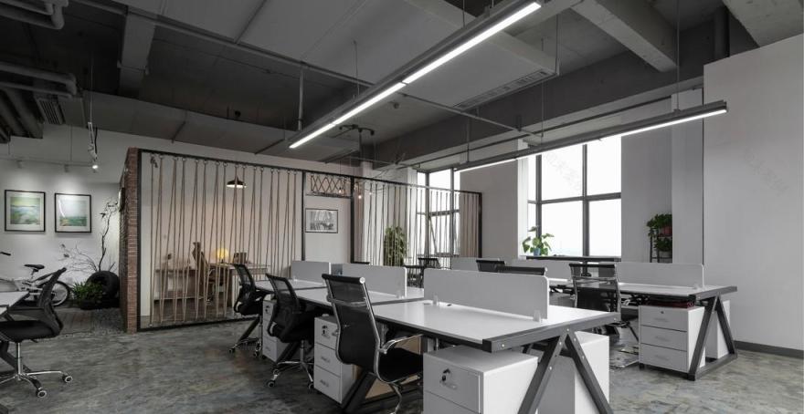 废旧元素打造简约实用办公空间-12