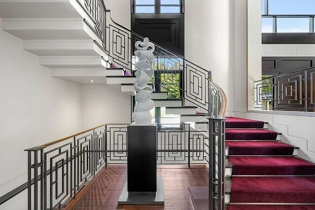 马萨诸塞州韦斯顿：藏在自然里的赖特式艺术豪宅-13