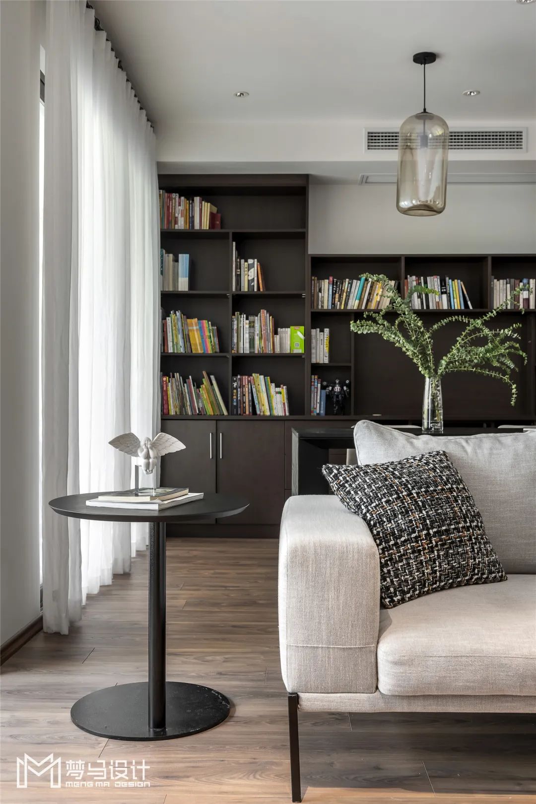 梦马设计·现代简约的人文之家-29