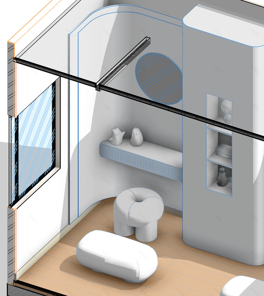 现代当代儿童卧室设计丨埃及丨Point Architecture-20