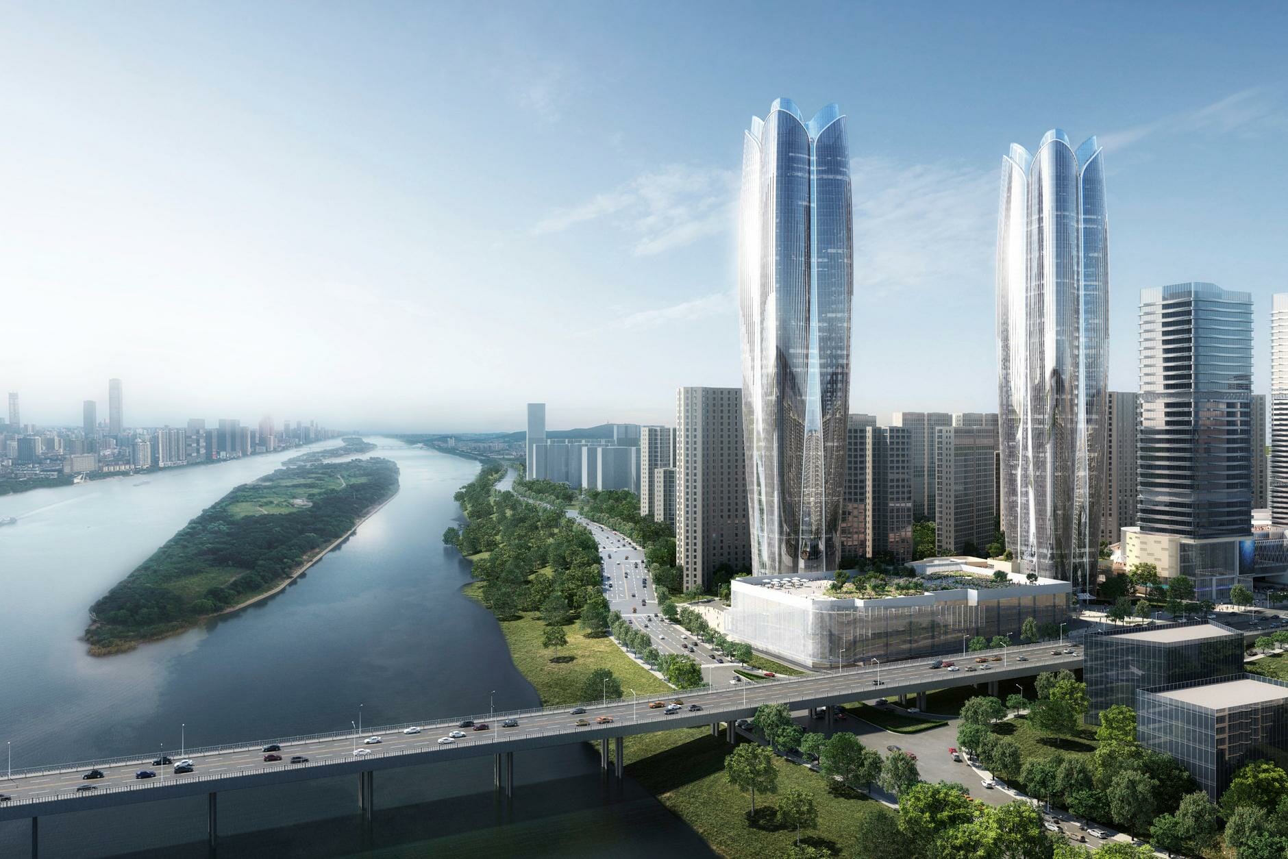 Poly Changsha West Coast Tower | Woods Bagot-3