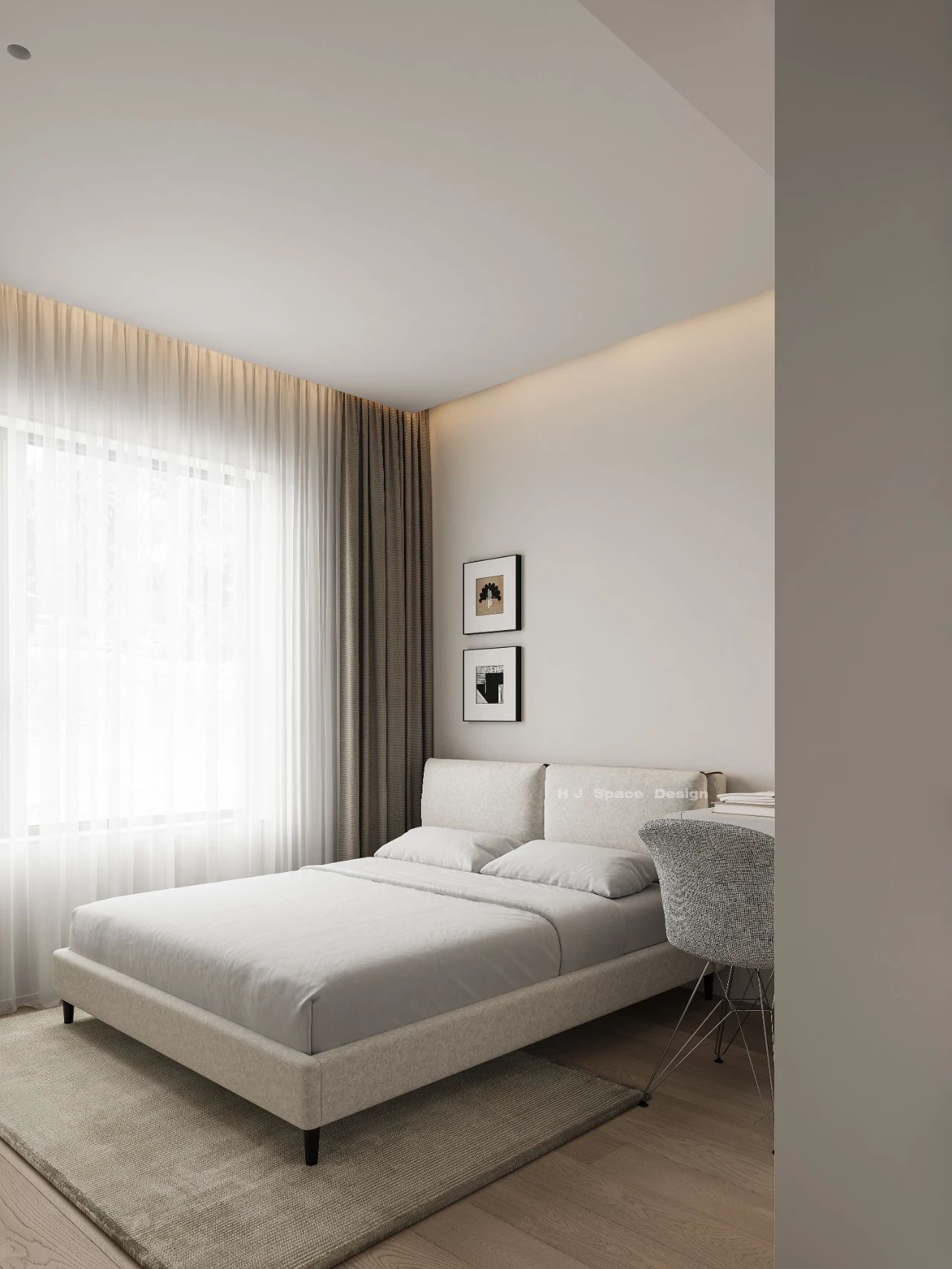 简白轻黑丨逅界空间设计-43