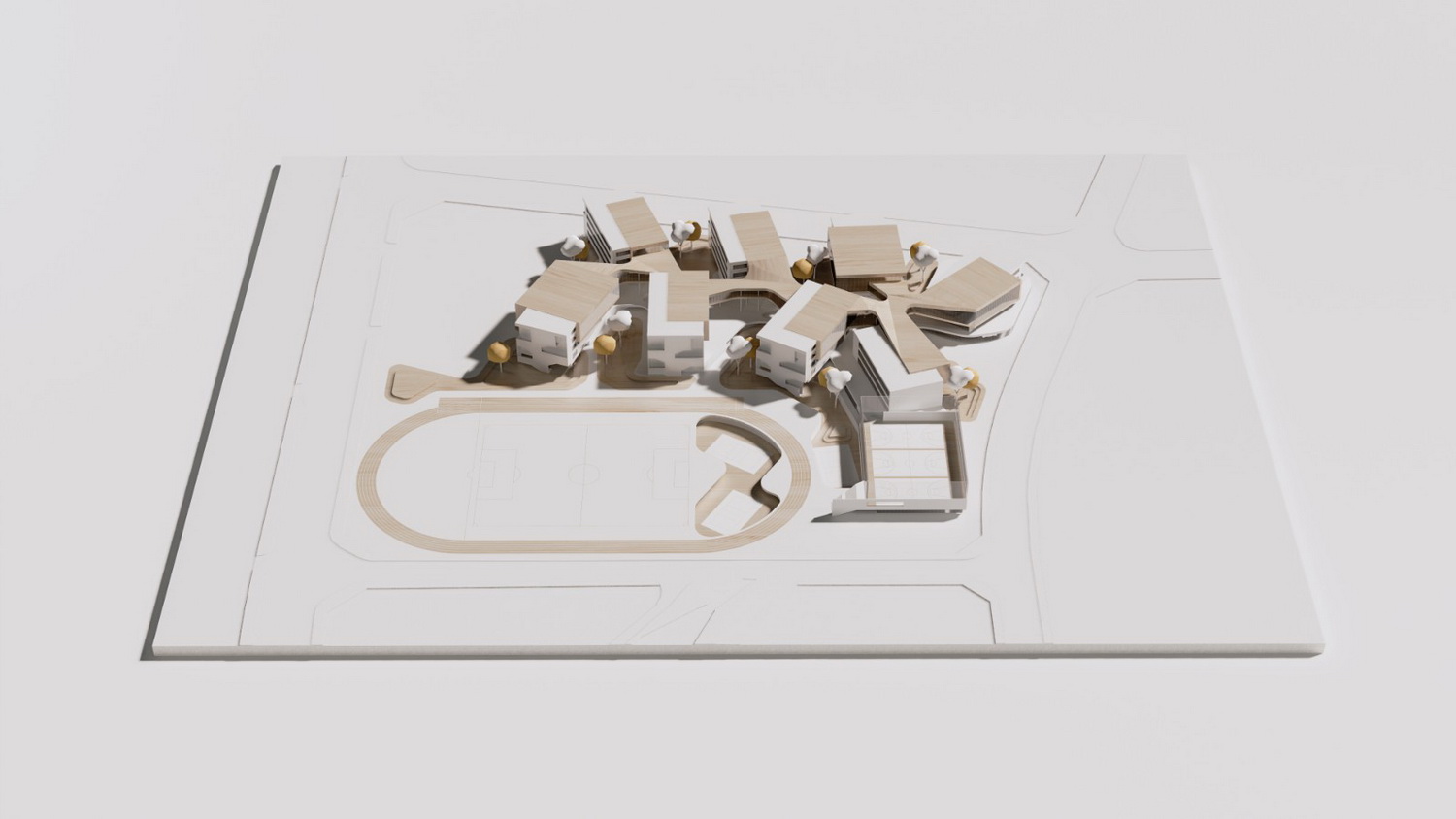 天府新区海洋路中学设计丨中国四川丨MAT超级建筑事务所-1