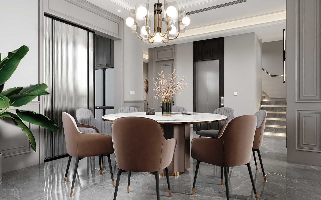 简欧家居空间设计-10