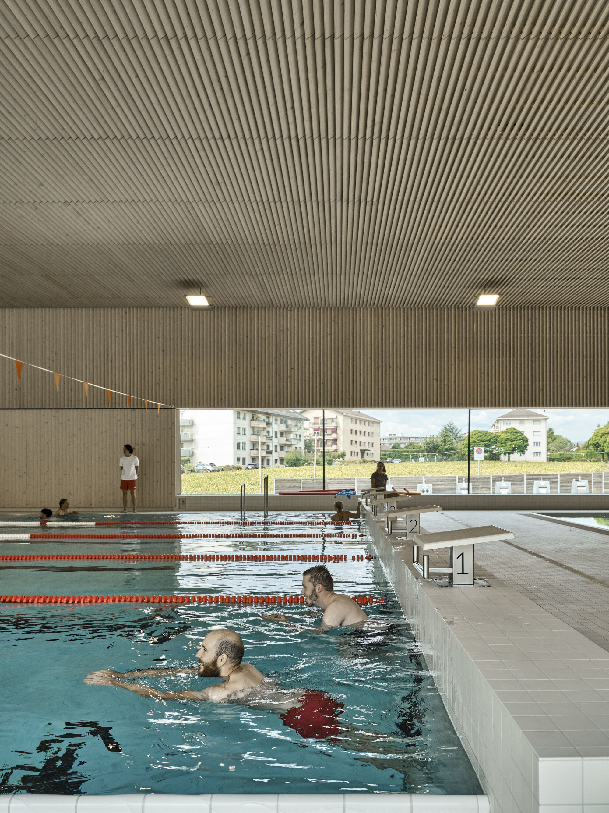 游泳池圣普雷丨瑞士丨LVPH Architectes-24